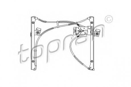 Подъемное устройство для окон TOPRAN 111 707