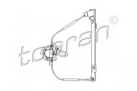 Подъемное устройство для окон TOPRAN 700 441