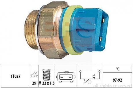 Wy│╣cznik wentylat. PSA/LANCIA EPS Facet 1.850.145