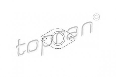 Прокладка, клапан возврата ОГ TOPRAN 111 183 (фото 1)