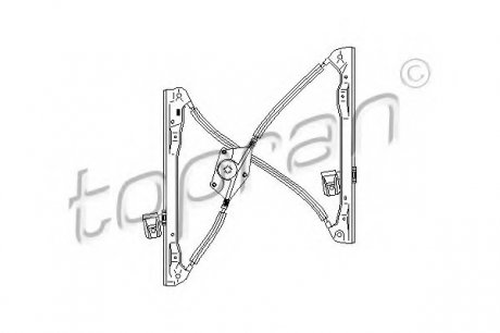 Подъемное устройство для окон TOPRAN 111 700