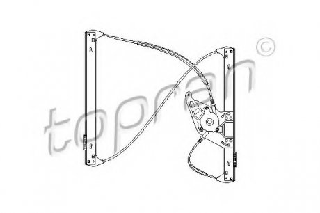 Подъемное устройство для окон TOPRAN 110 451