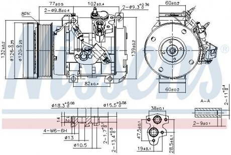 Компрессор кондиціонера NISSENS Nissens A/S 890153