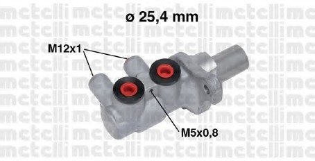 Цилиндр гальмівний головний Metelli 05-0716