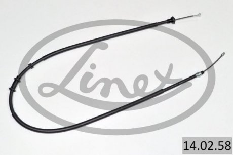 Трос ручного гальма LINEX 14.02.58 (фото 1)