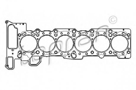 Прокладка, головка цилиндра TOPRAN 501 114