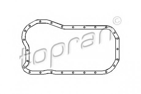 Прокладка, маслянный поддон TOPRAN 100 098
