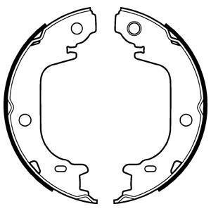 Гальмівні колодки, барабанні Delphi LS2122