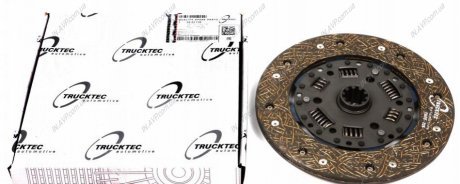 Диск сцепления TRUCKTEC Automotive GmbH 0223110 (фото 1)