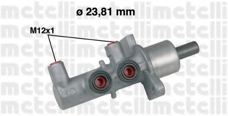 Главный тормозной цилиндр Metelli 05-0567