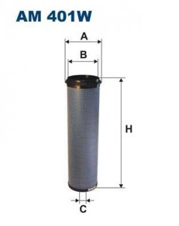 Фильтр добавочного воздуха FILTRON WIX FILTERS AM401W