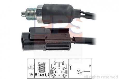 Wy│╣cznik Ьw.cofania NISSAN EPS Facet 1.860.116