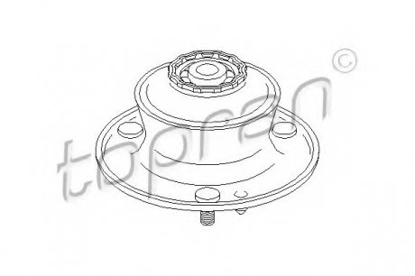 Опора стойки амортизатора TOPRAN 500 020