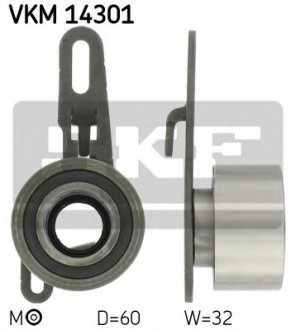 Натяжной ролик, ремень ГРМ SKF VKM 14301 (фото 1)