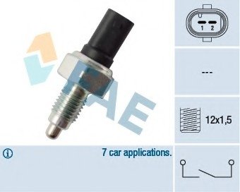 Вимикач, фара заднего хода FAE 40756