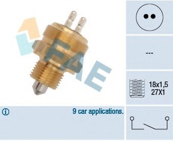 Вимикач, фара заднего хода FAE 40690