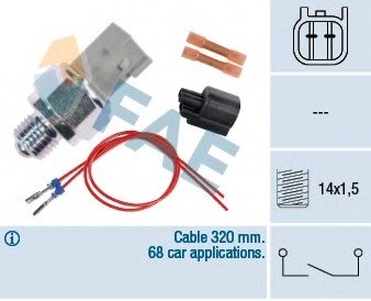 Выключатель, фара заднего хода FAE 40593