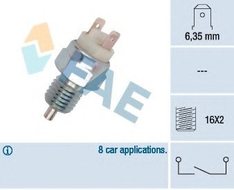 Вимикач, фара заднего хода FAE 40350