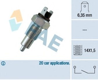 Вимикач, фара заднего хода FAE 40240