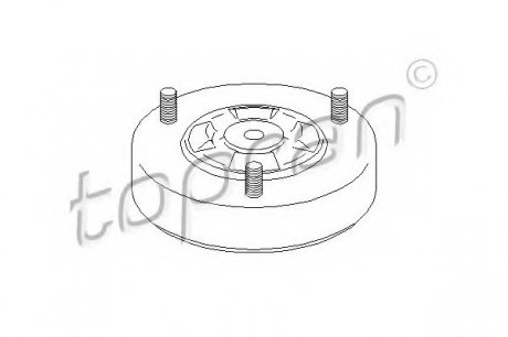 Опора стойки амортизатора TOPRAN 501 302 (фото 1)