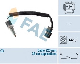 Выключатель, фара заднего хода FAE 40585