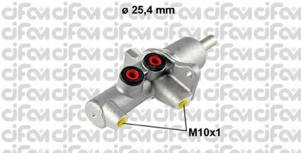 Головний гальмівний циліндр LT 28-35 96-(D1=25,4mm, +ABS)(TRW) CIFAM 202-771