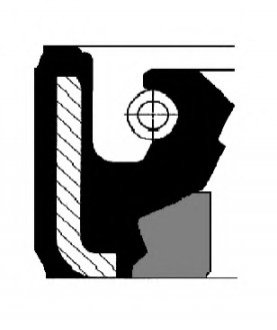 Уплотнительное кольцо CORTECO 01034350B