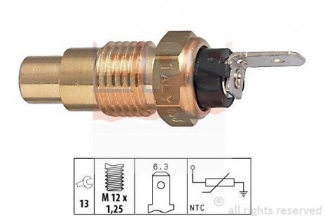 Czujnik temp.wody NISSAN EPS Facet 1.830.223