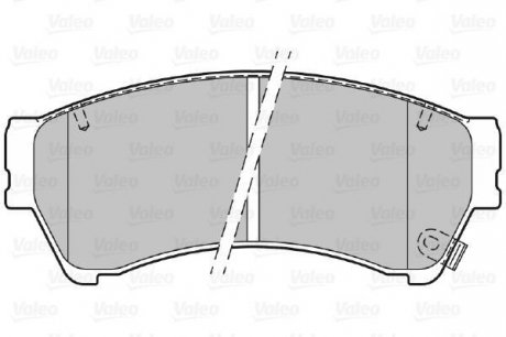 Klocki ham. FIRST MAZDA 6 Valeo 301071