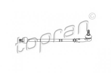Поперечная рулевая тяга TOPRAN 103 049