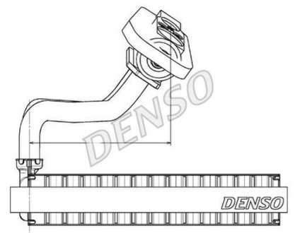 Испаритель, кондиционер DENSO DEV09020