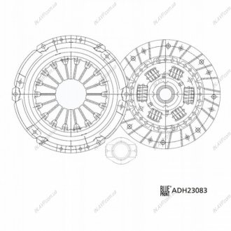 Комплект сцепления Blue Print ADH23083