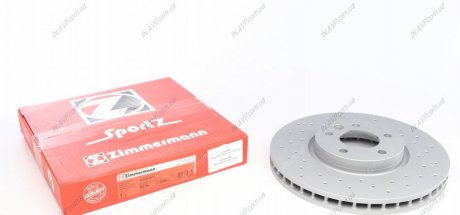 Тормозной диск ZIMMERMANN 600.3249.52 (фото 1)