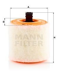 Воздушный фильтр MANN-FILTER C 16 012 (фото 1)