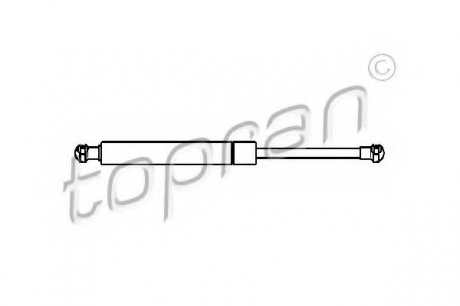 Газовая пружина, капот TOPRAN 501 286