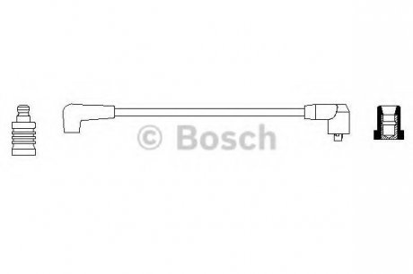 Провод зажигания BOSCH 0 986 356 032