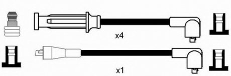 Комплект проводов зажигания NGK NGK Spark Plug 8268