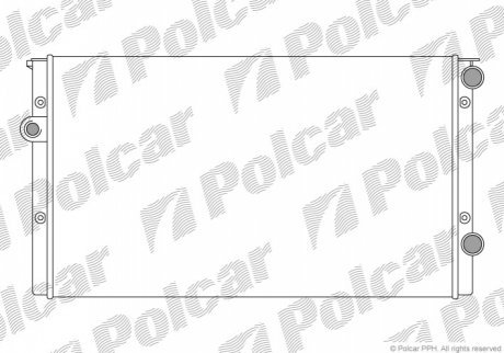 Радиаторы охлаждения POLCAR 953808B5