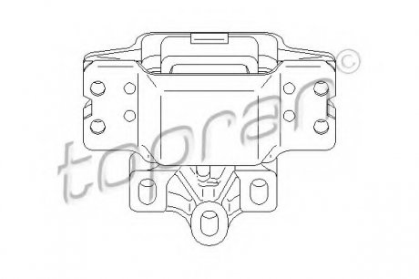 Подвеска, двигун TOPRAN 110 762