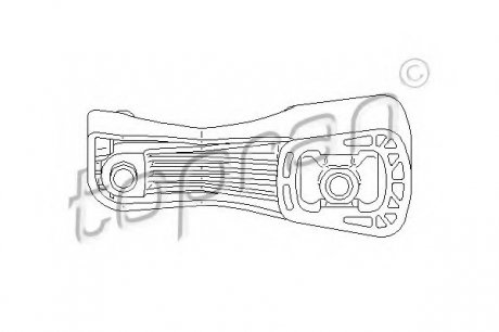 Подвеска, двигатель TOPRAN 700 527