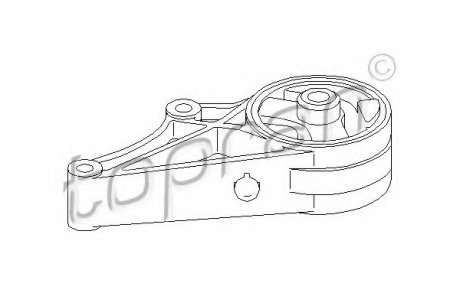 Подвеска, двигатель TOPRAN 206 579