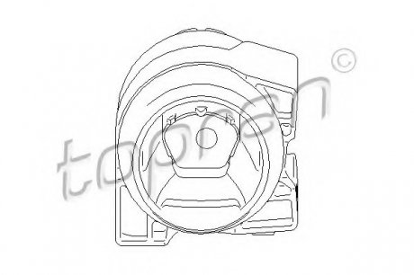 Подвеска, двигун TOPRAN 407 830