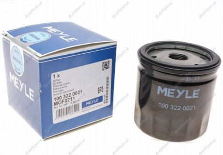 Масляный фильтр MEYLE AG 100 322 0021 (фото 1)