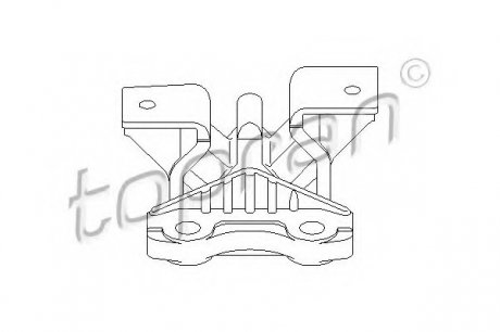 Подвеска, двигун TOPRAN 206 155