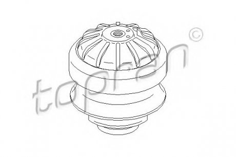 Подвеска, двигун TOPRAN 400 021