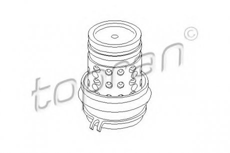 Подвеска, двигатель TOPRAN 103 021