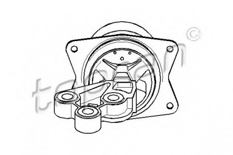 Подвеска, двигатель TOPRAN 206 576