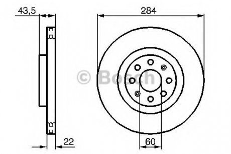 Тормозной диск BOSCH 0 986 479 B90