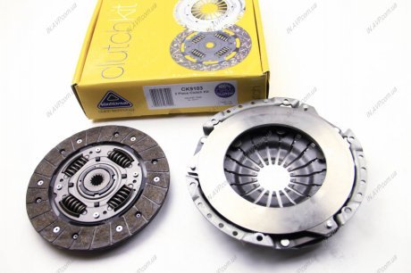Комплект зчеплення Combo 1.4i 05->/AVEO Hatchback 1.2 11-> (200mm14z) NATIONAL CK9103