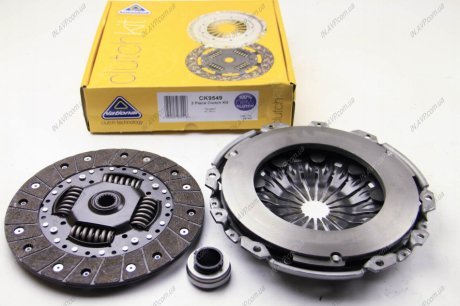 Комплект зчеплення з вижимним Berlingo/Partner 2.0HDI (кпп.BE4R) 02- (228mm18z) NATIONAL CK9549